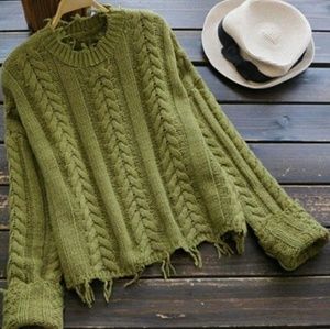 Knit Pullover Sweater